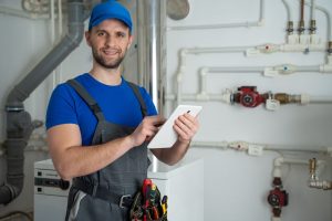 annual boiler service engineer