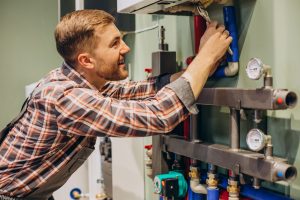 there are several stylish ideas that heating engineers can use to seamlessly integrate pipe casings into your overall kitchen design
