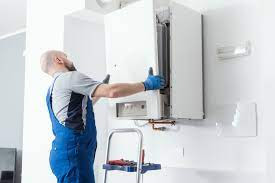 a biomass boiler is a heating system that uses organic materials, like wood pellets, chips, or other plant-based materials, to generate heat or even electricity