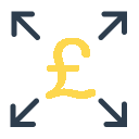 flexible payment option, pound symbol variant