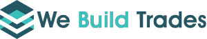 powered by, webuildtrades logo